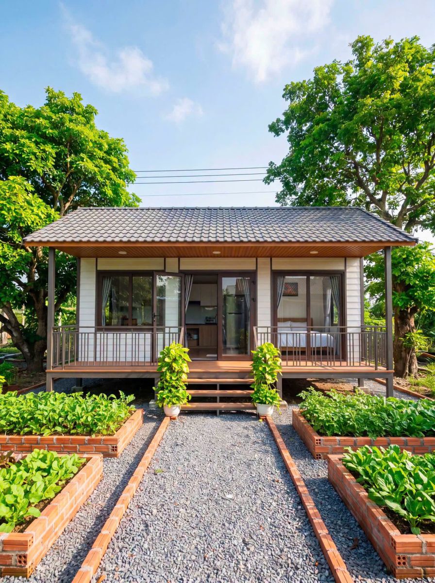 nhà lắp ghép panel ở tạm tại Phan Thiết