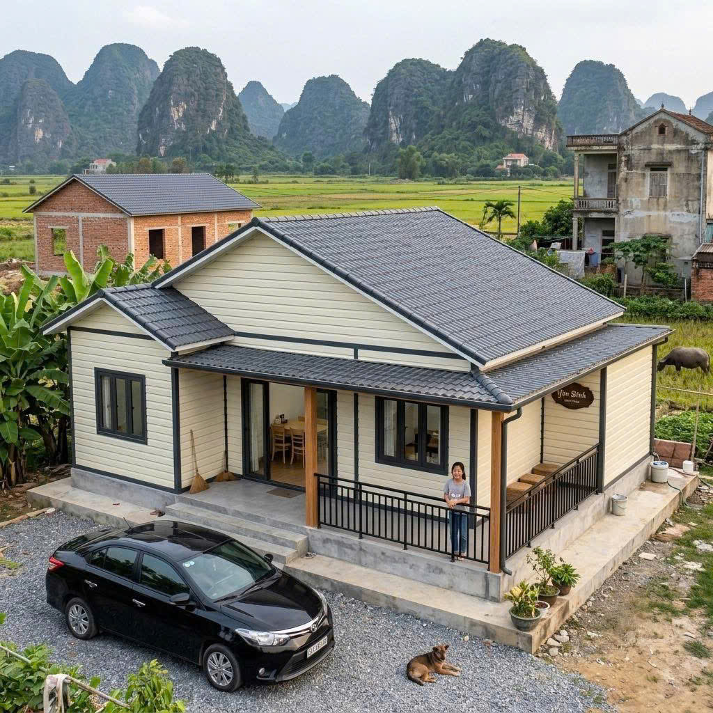 Đơn vị thi công nhà lắp ghép uy tín tại Vĩnh Long