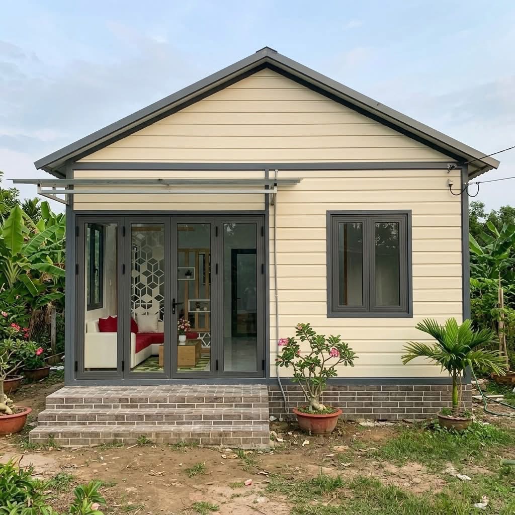 Nhà lắp ghép panel cấp 4