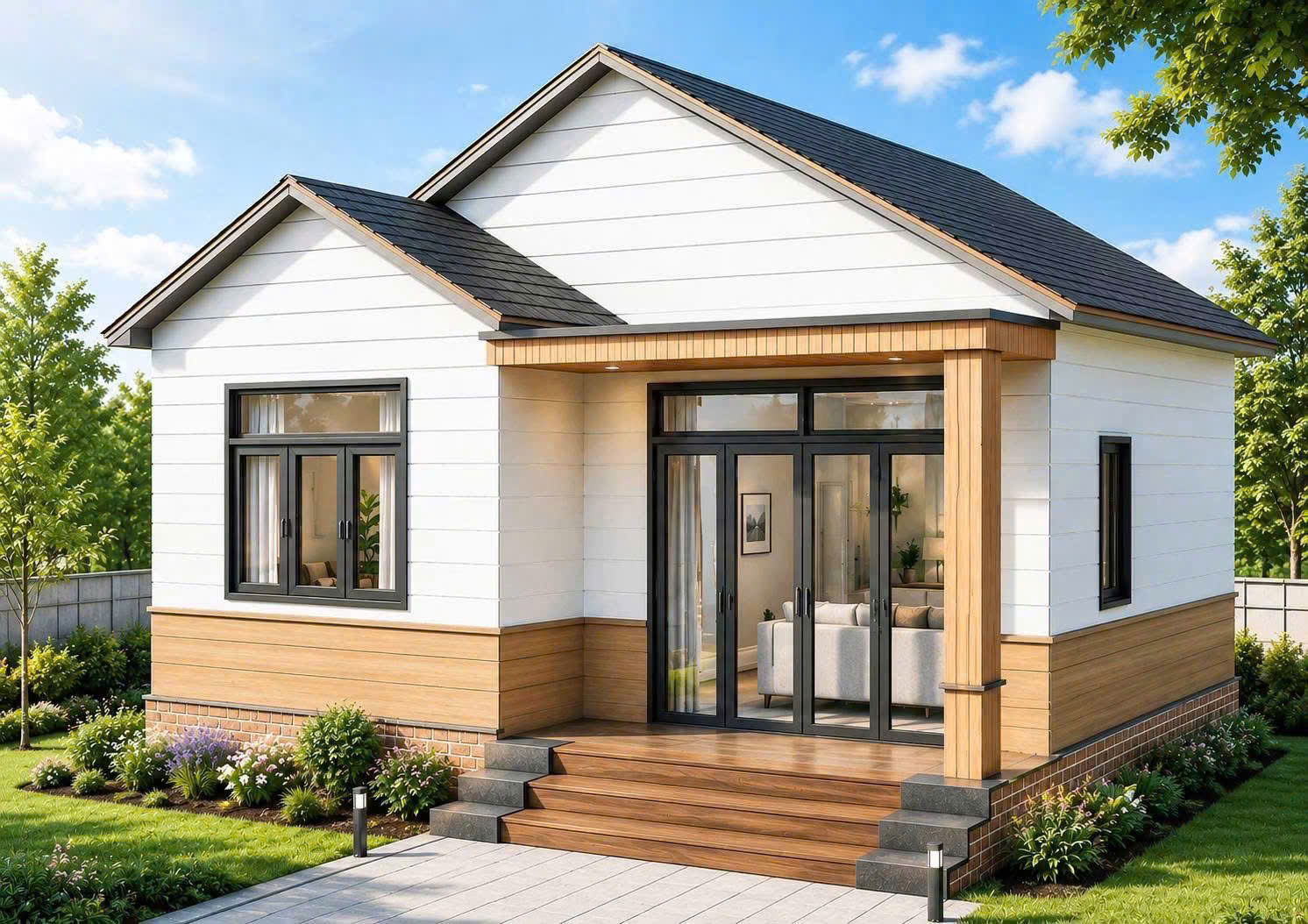 nhà lắp ghép panel ở lâu dài tại Phan Thiết