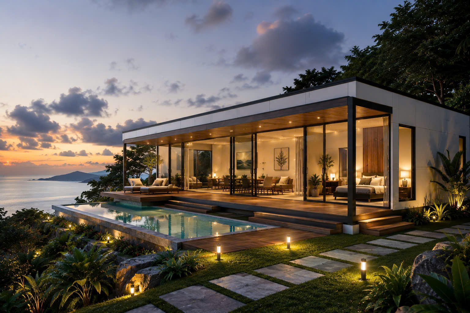 Villa nghỉ dưỡng lắp ghép panel tại Phú Quốc