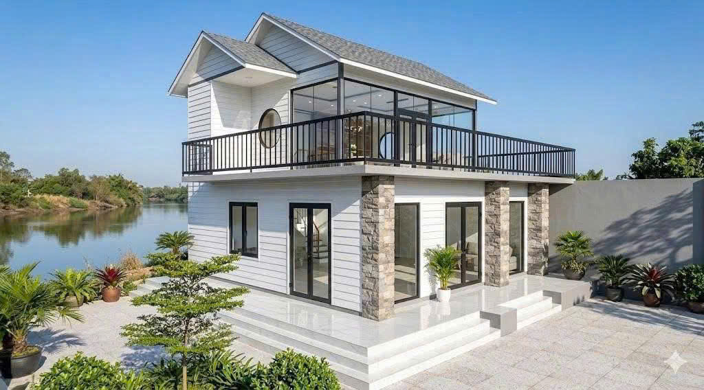 nhà lắp ghép khung thép TP HCM