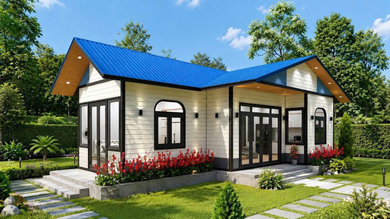 nhà khung thép lắp ghép An Giang