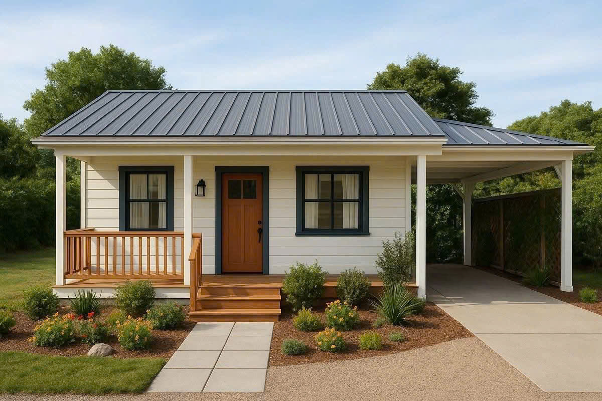 Thiết kế thi công nhà lắp ghép Panel tại tỉnh Hậu Giang