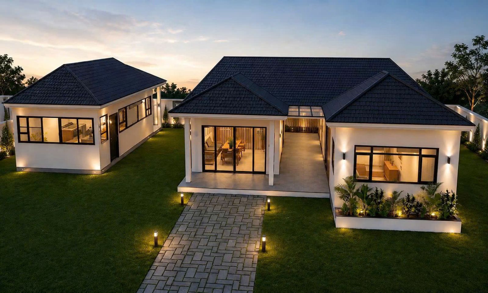 thi công homestay lắp ghép panel tại Phan Thiết