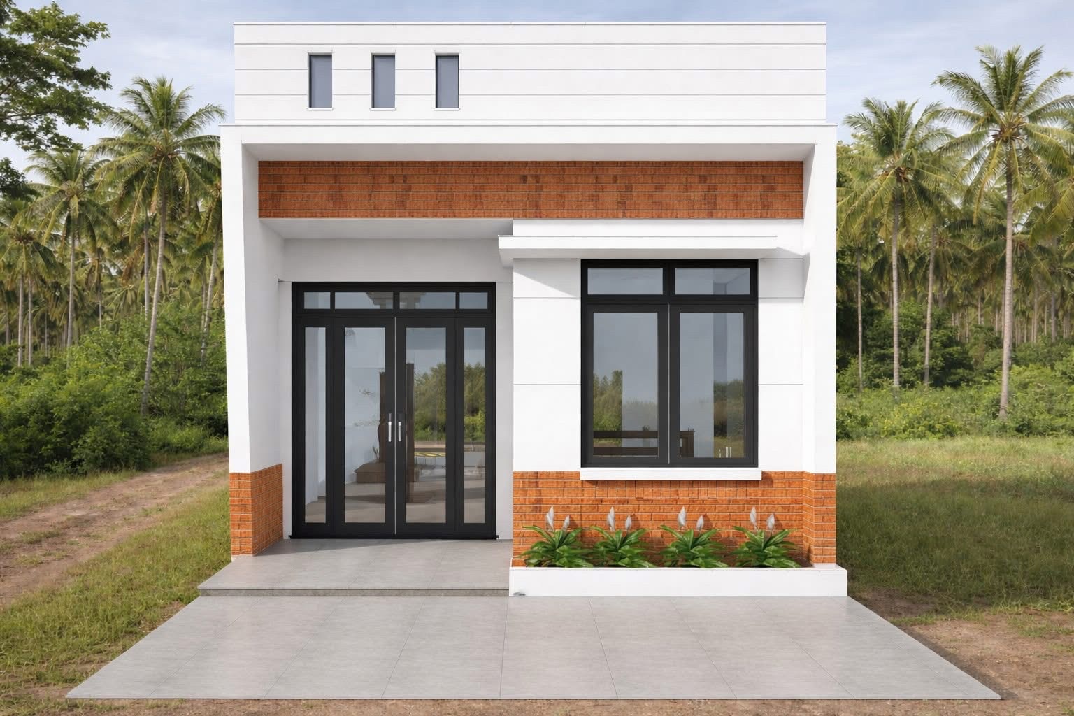 nhà lắp ghép panel ở tạm tại Long An