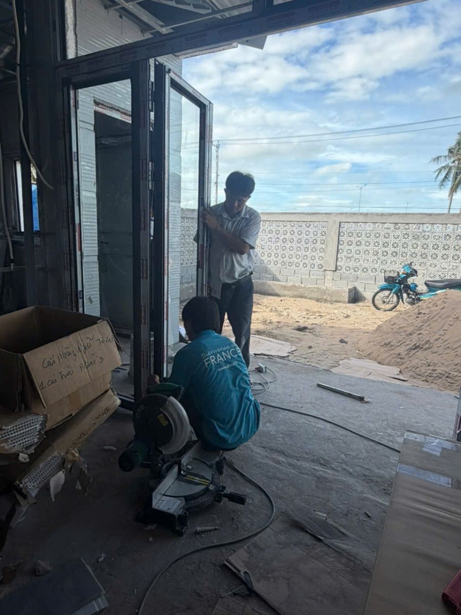 công trình nhà lắp ghép panel của Anh Tuấn Group tại Vũng Tàu sắp hoàn thiện
