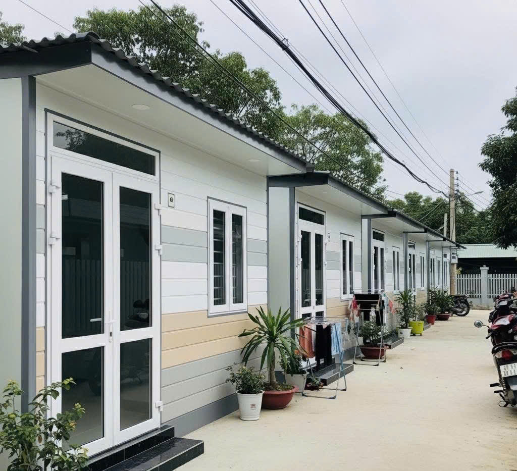 nhà trọ lắp ghép panel tại Đắk Lắk