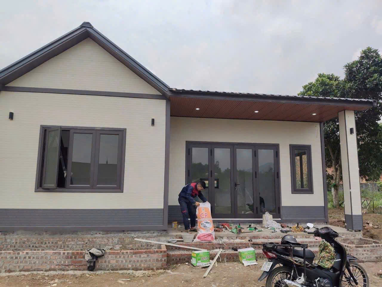 Anh Tuấn Group đã hoàn thiện nhà lắp ghép panel 2 phòng ngủ tại Khánh Hòa