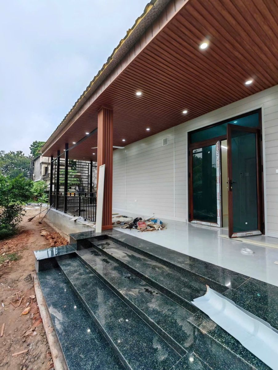 Thi công nhà vườn lắp ghép panel tại Vĩnh Phúc - Anh Tuấn Group