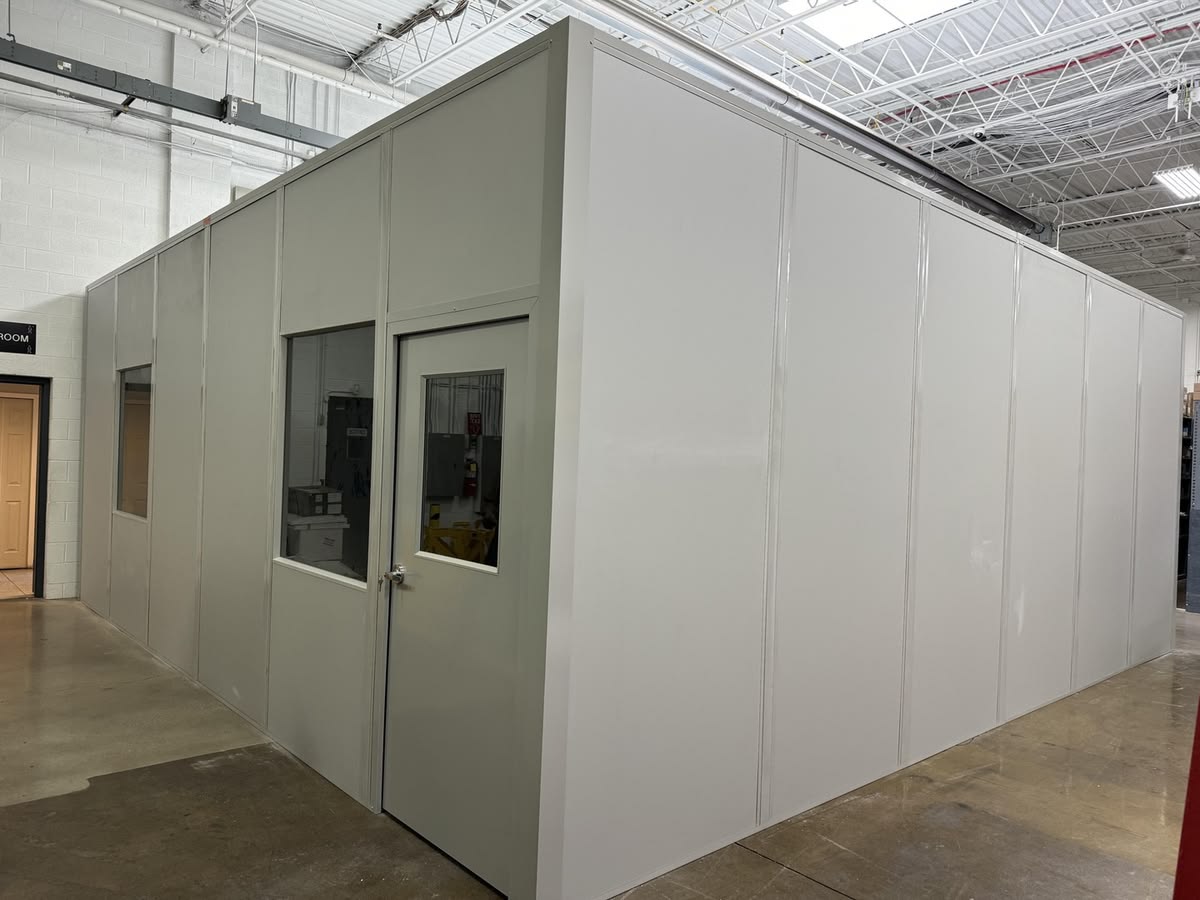 Anh Tuấn Group đã hoàn thiện văn phòng lắp ghép panel kếp hợp với xưởng tại Bình Dương
