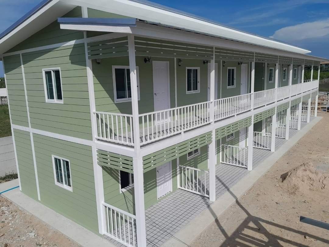 nhà trọ lắp ghép 2 tầng tại Kiên Giang thi công bởi Anh Tuấn Group