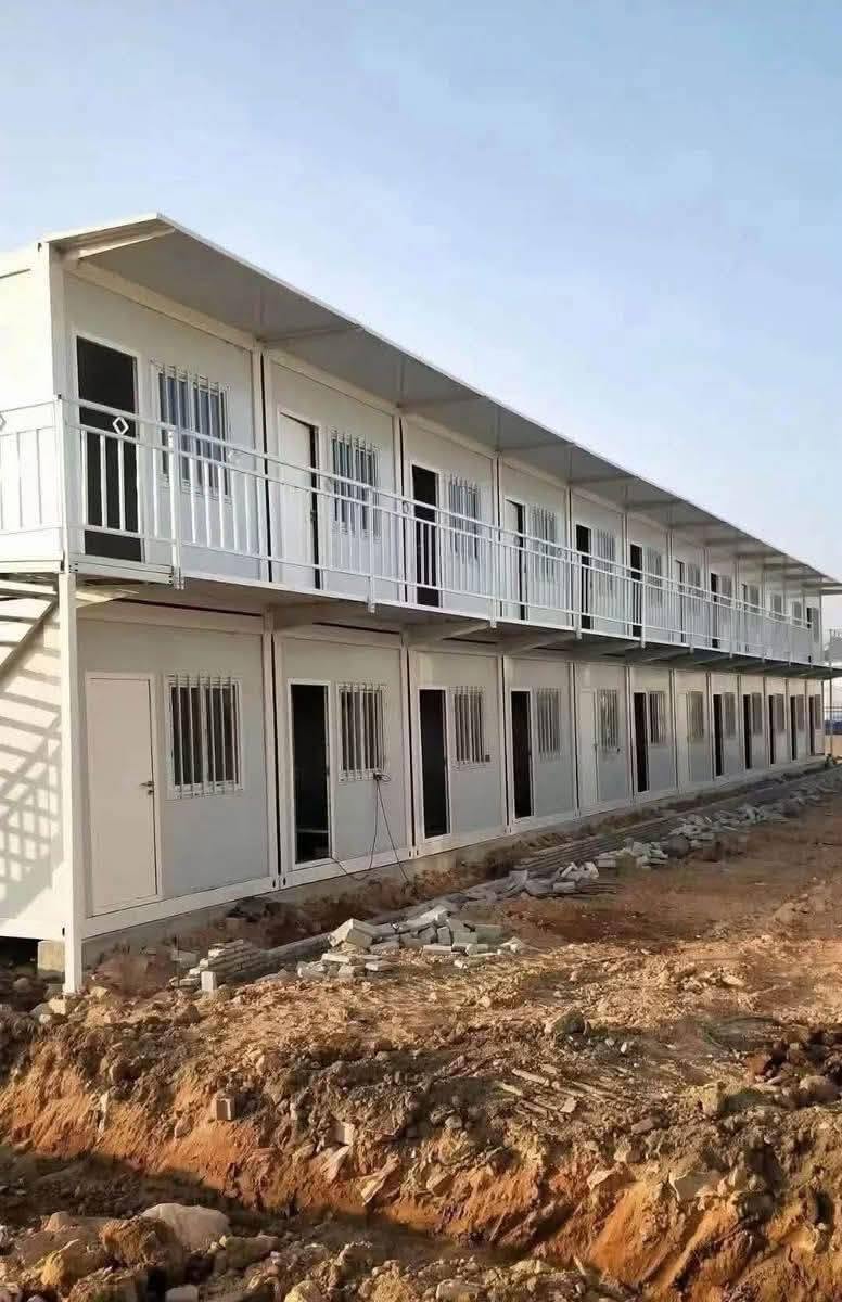Nhà trọ lắp ghép nhiều phòng dành cho công nhân và người lao động