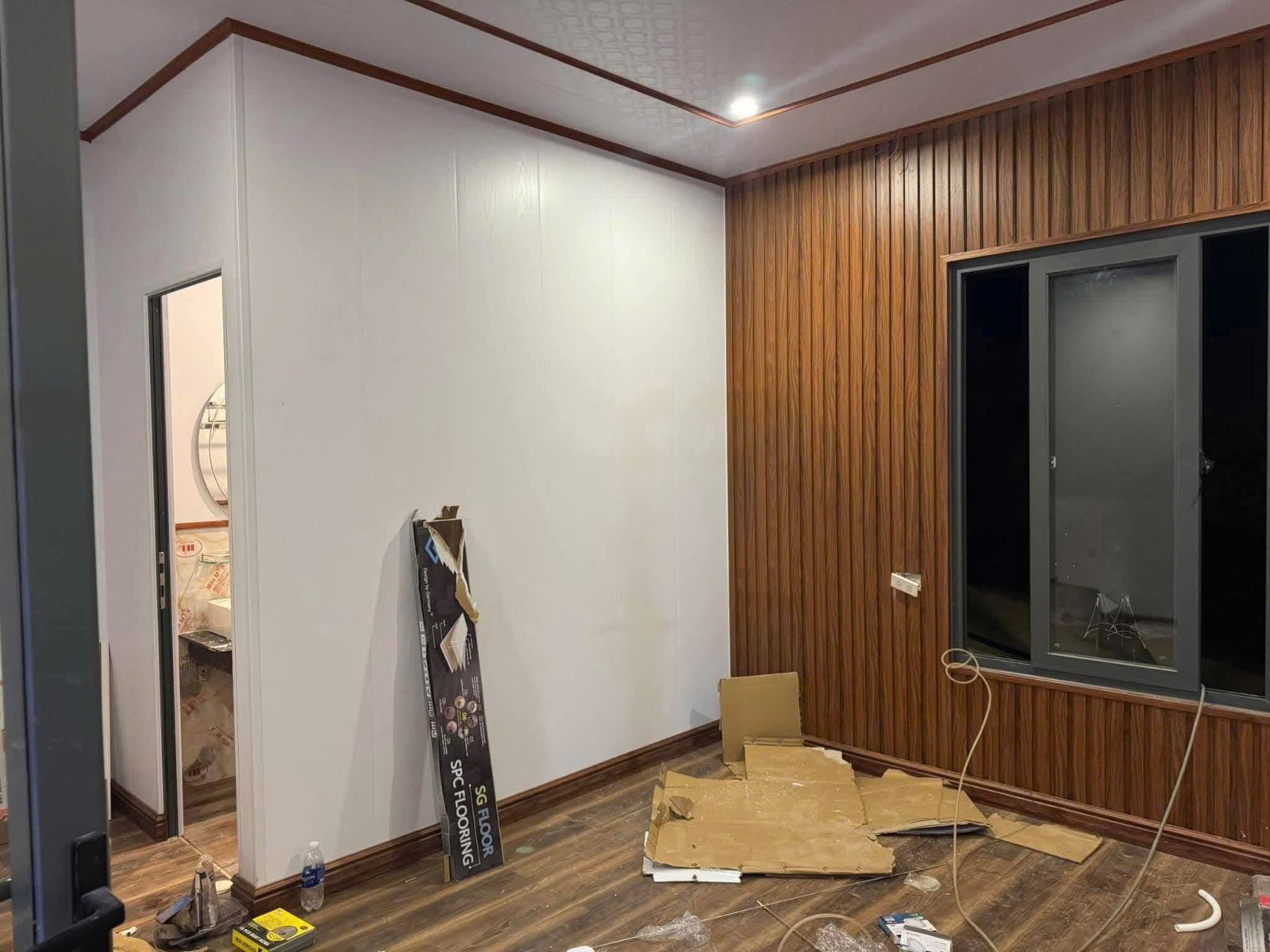 công trình nhà lắp ghép panel của Anh Tuấn Group tại Cần Thơ chuẩn bị bàn giao