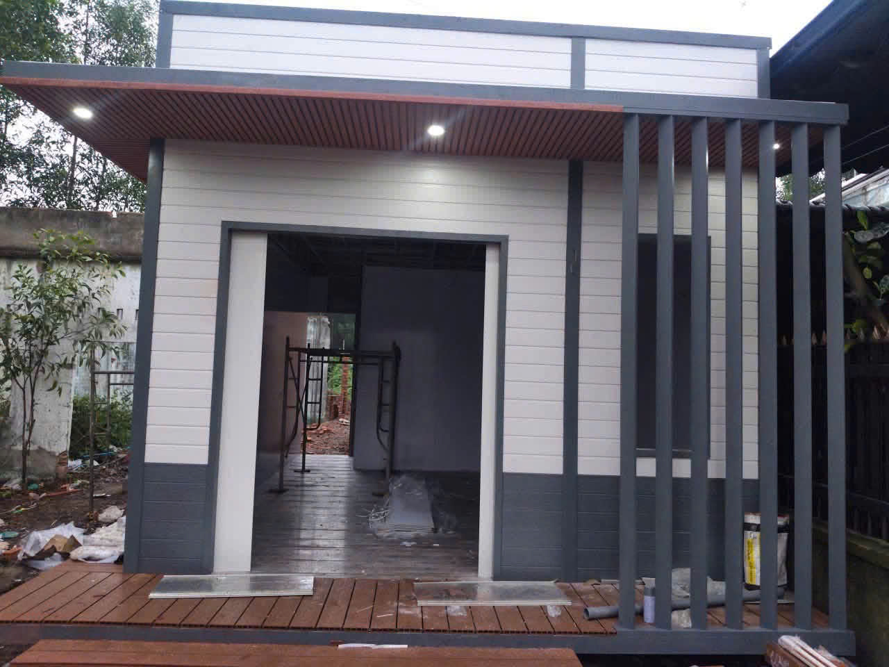 công trình nhà lắp ghép panel của Anh Tuấn Group tại Khánh Hòa sắp hoàn thiện