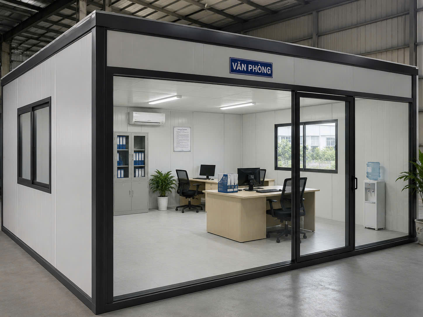 Văn phòng lắp ghép panel tại Đăk Lăk