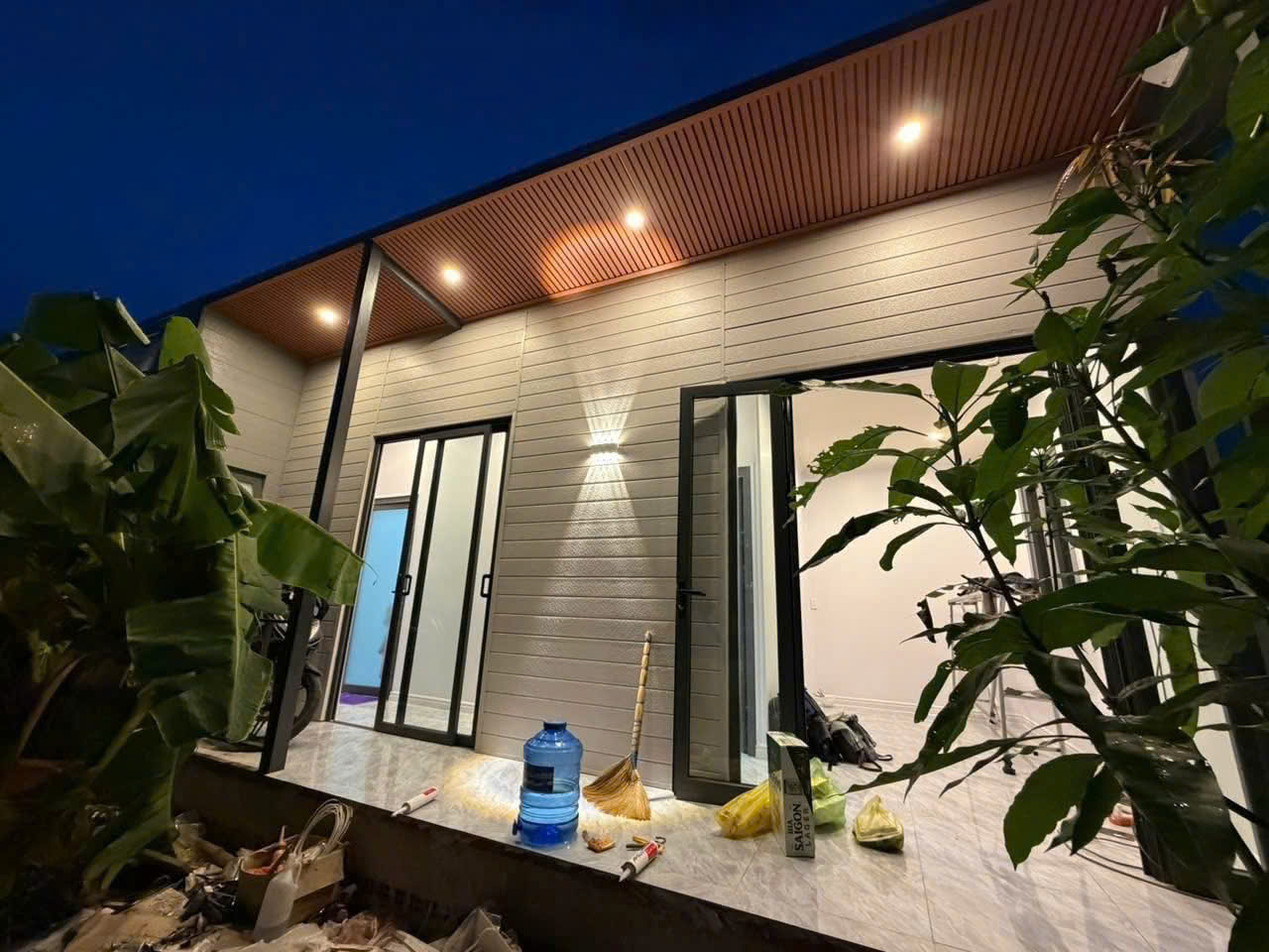 công trình nhà lắp ghép panel của Anh Tuấn Group tại Đà Lạt Đang thi công