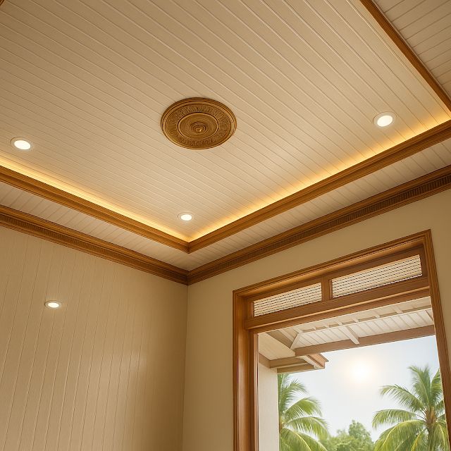 Anh Tuấn Group đã hoàn thiện trần nhựa cho nhà ở dân dụng tại quận 9 TP HCM