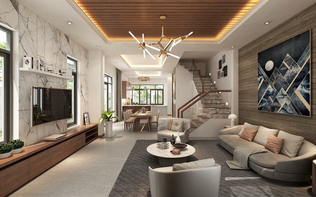 Dịch vụ thi công trần nhựa trọn gói