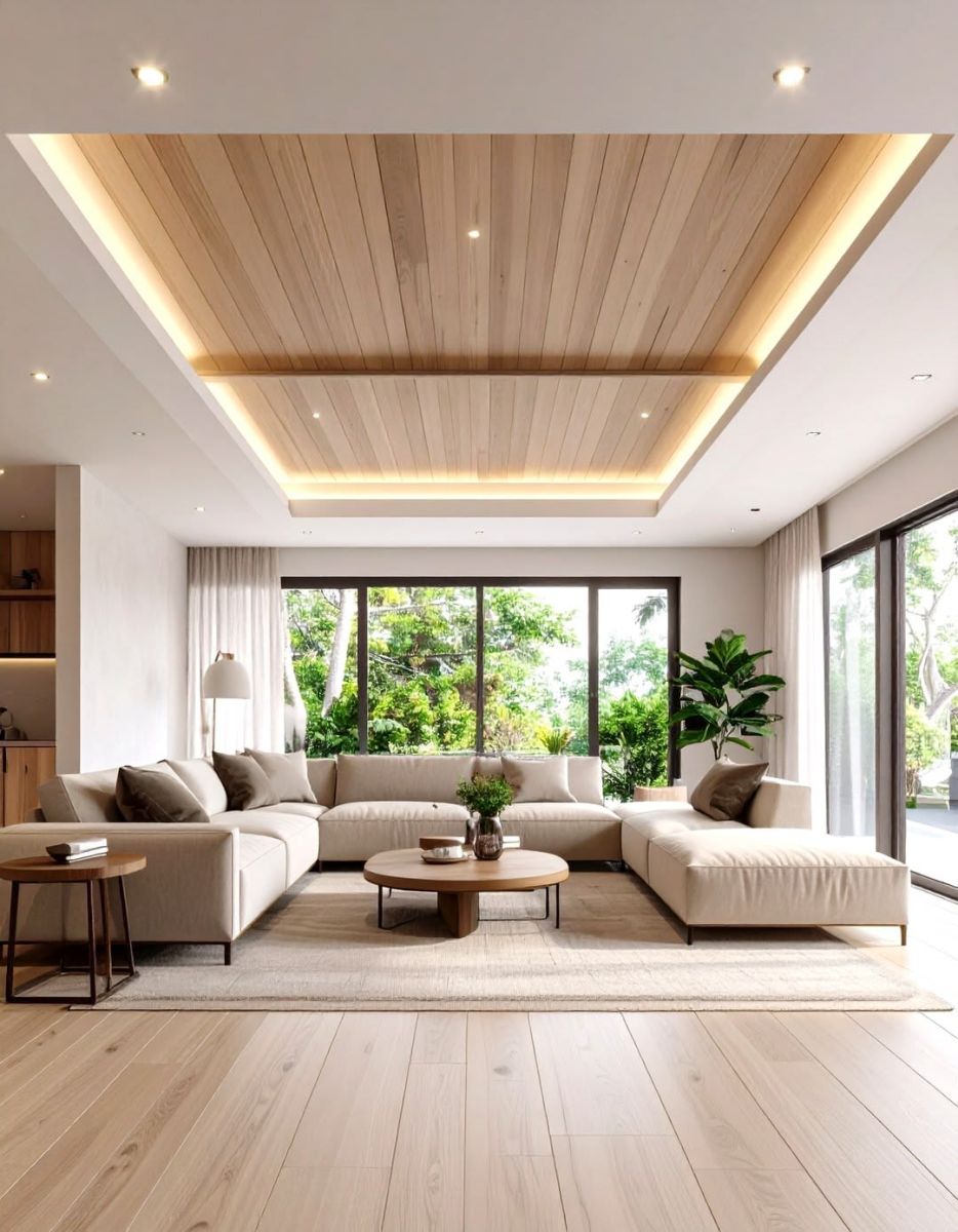 Thi công trần nhựa PS