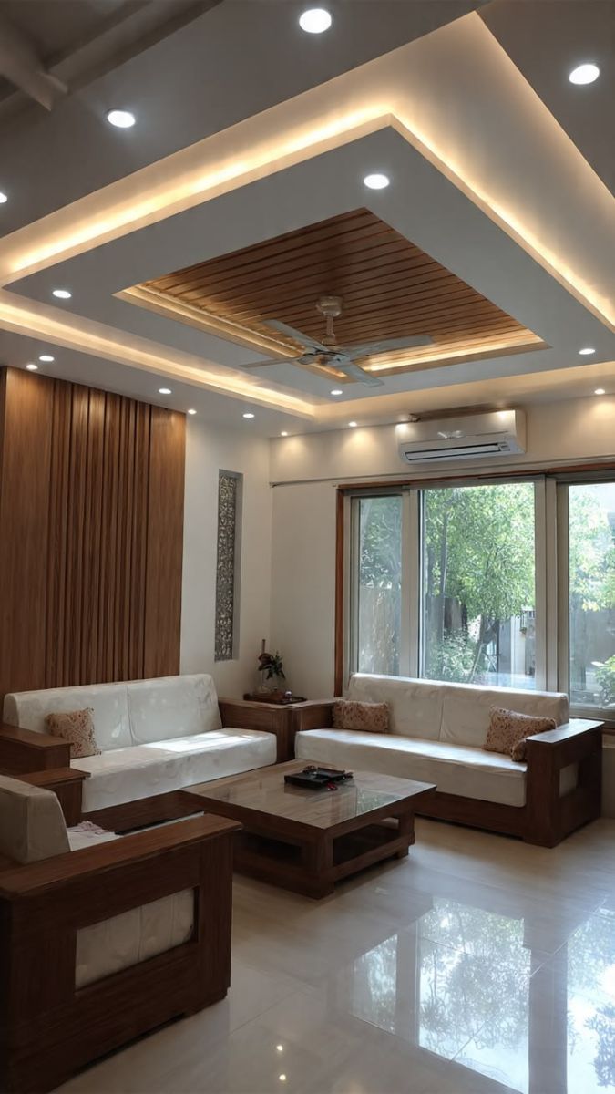 Mẫu trần nhựa nhà ở dân dụng