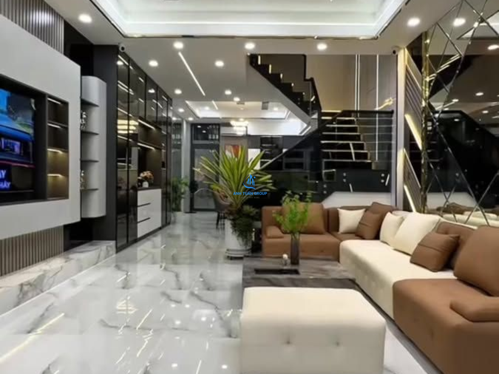 Thiết kế nội thất hiện đại tại Quận 1