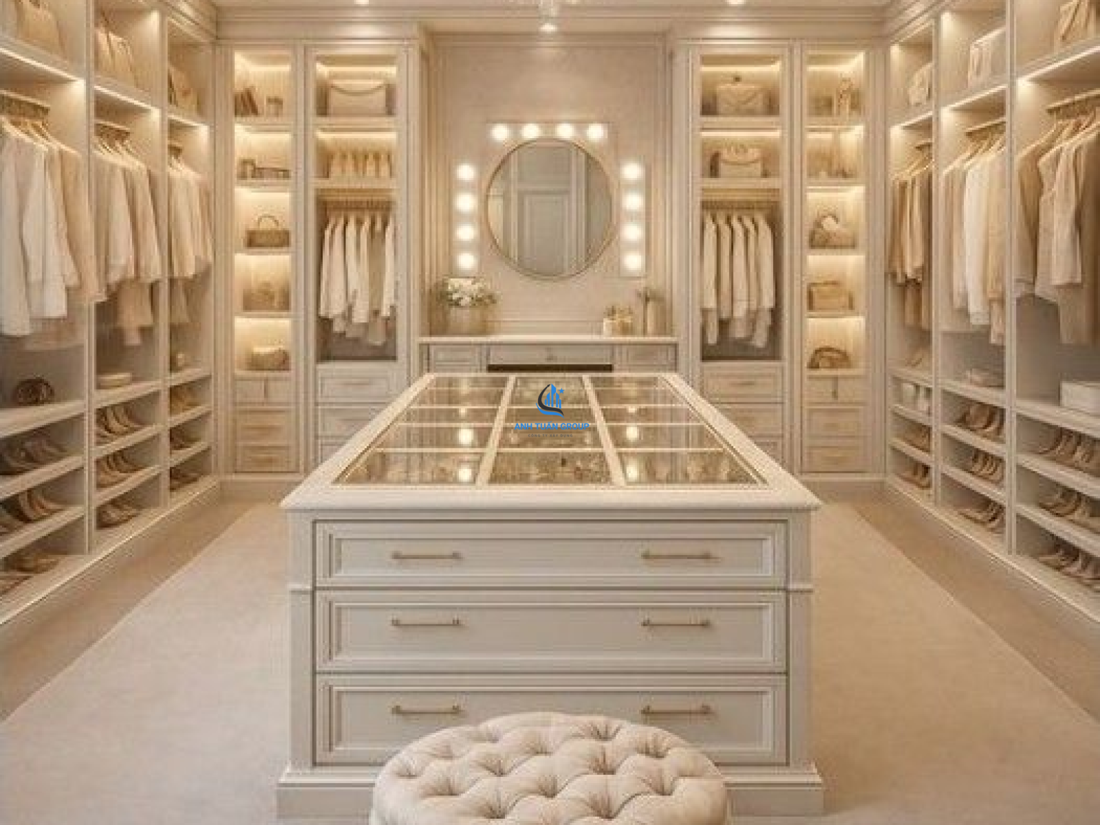 Thiết kế thi công nội thất biệt thự tại quận 7