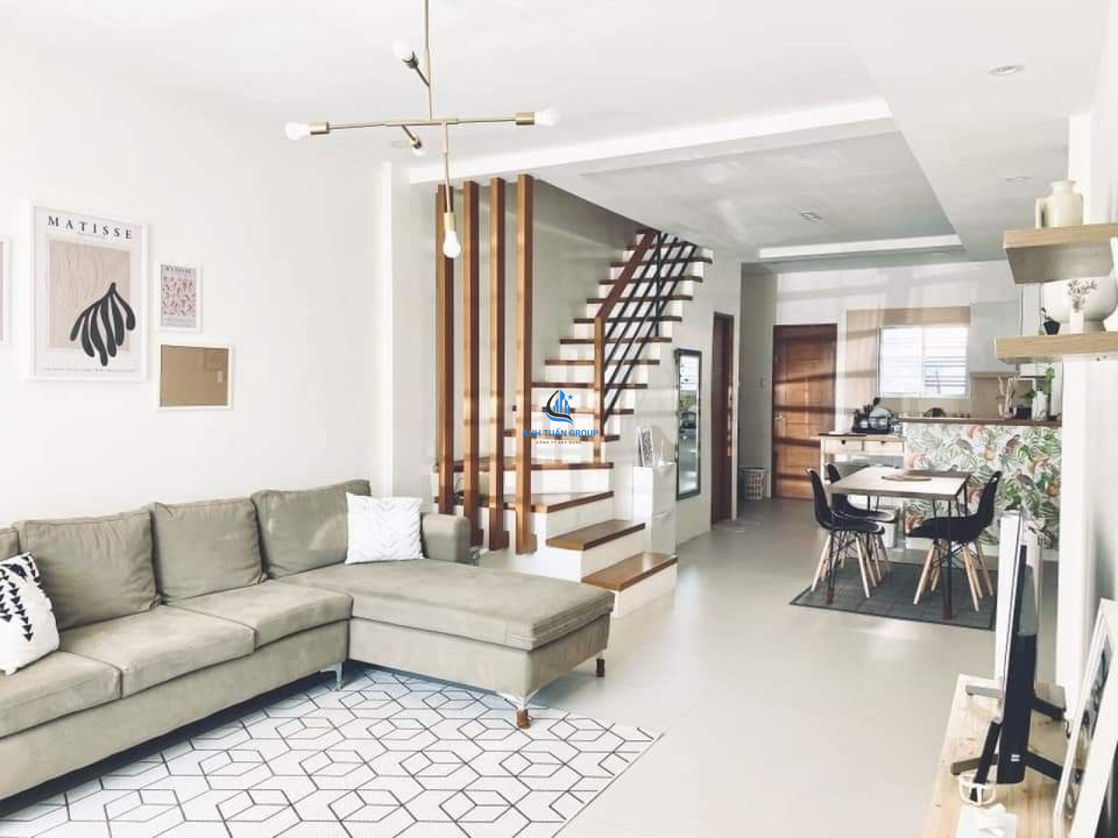 Thiết kế thi công nội thất nhà phố tại quận 1