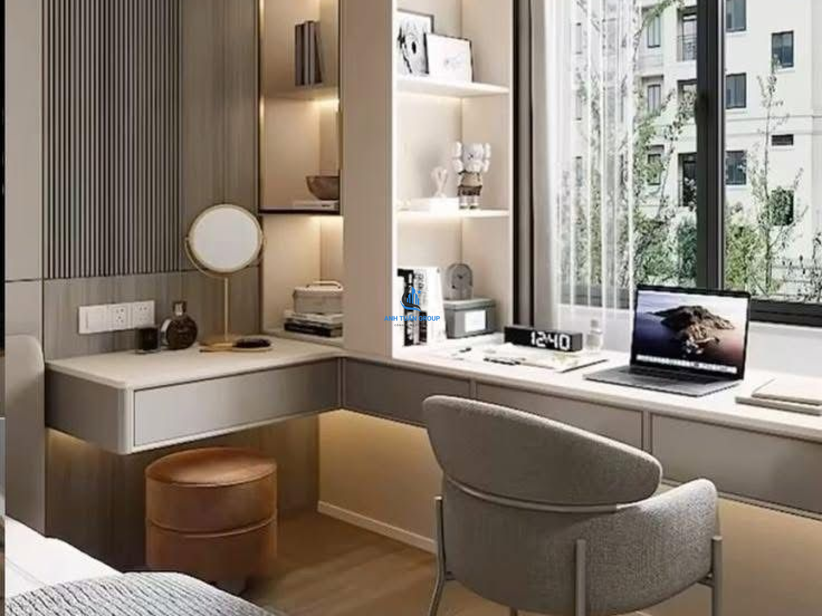 Thiết kế thi công nội thất hiện đại tại Quận 10