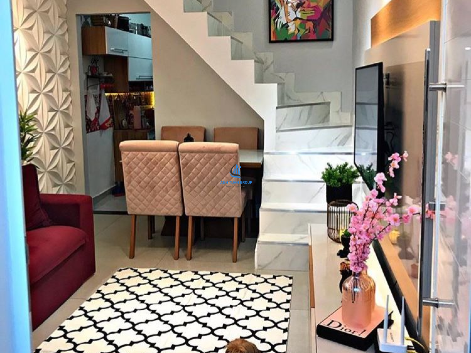 Thiết kế thi công nội thất nhà phố tại quận Bình Tân