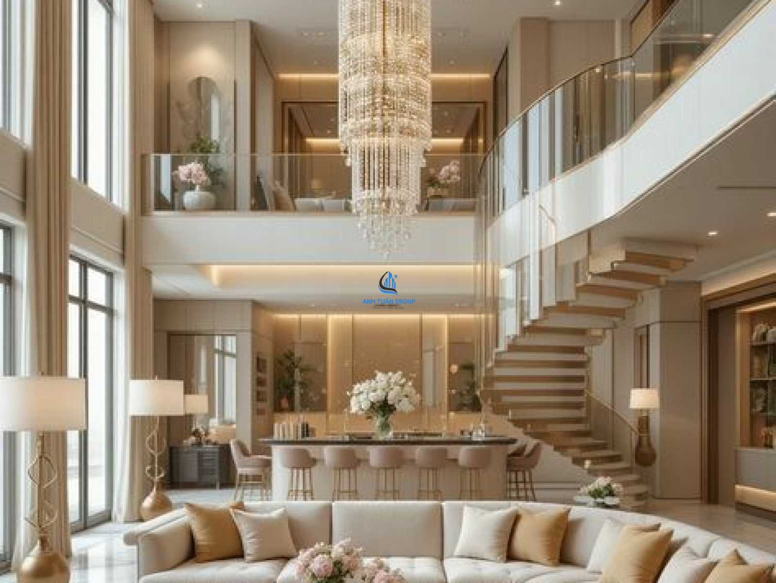 Thiết kế thi công nội thất chung cư tại quận 10