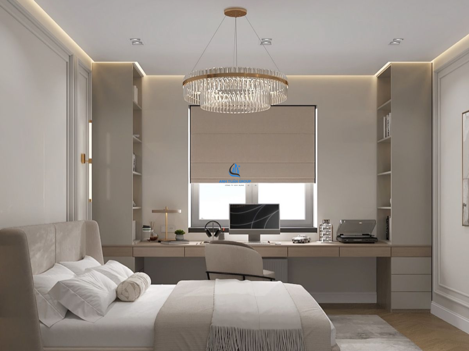 Thiết kế thi công nội thất hiện đại tại quận Tân Phú