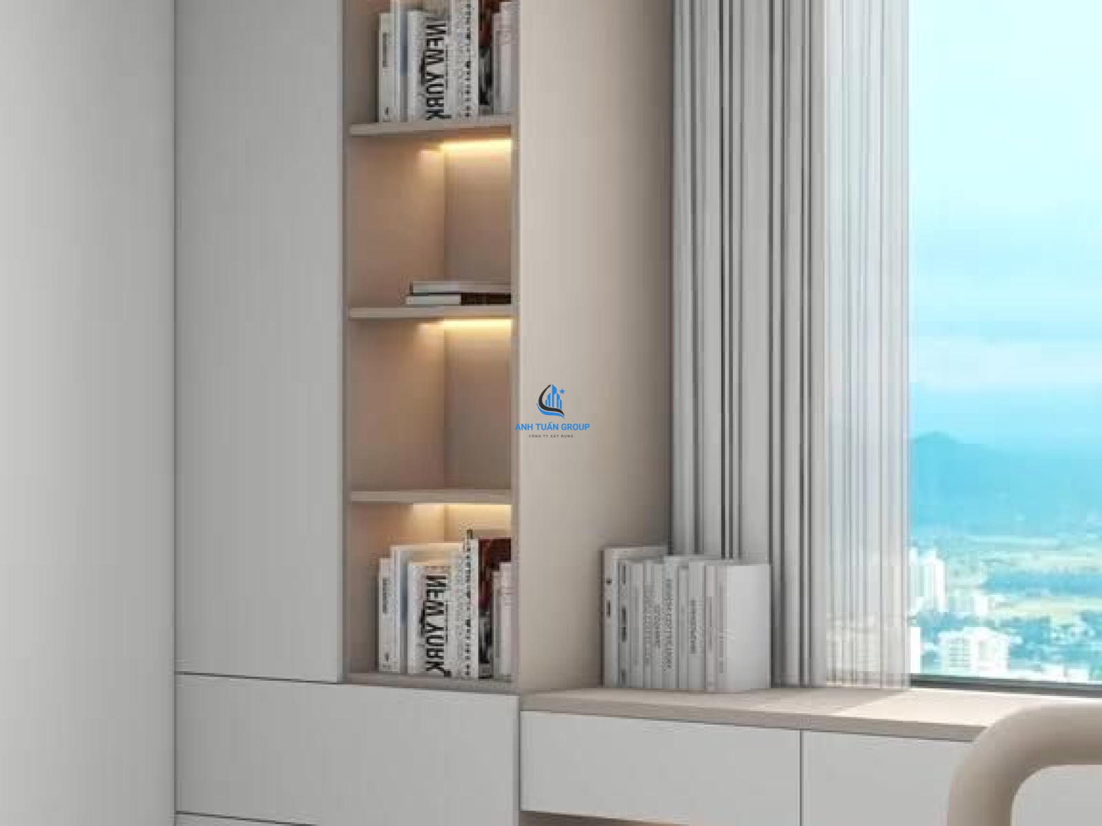 Thiết kế thi công nội thất hiện đại tại Củ Chi