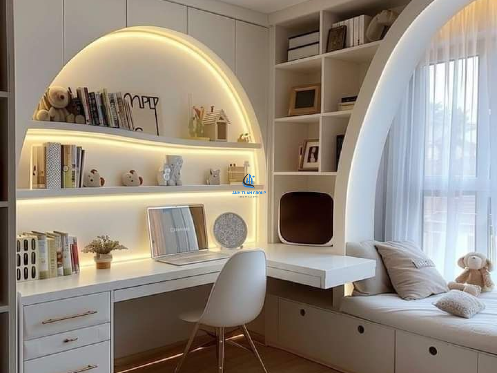 Thiết kế thi công nội thất hiện đại tại Nhà Bè