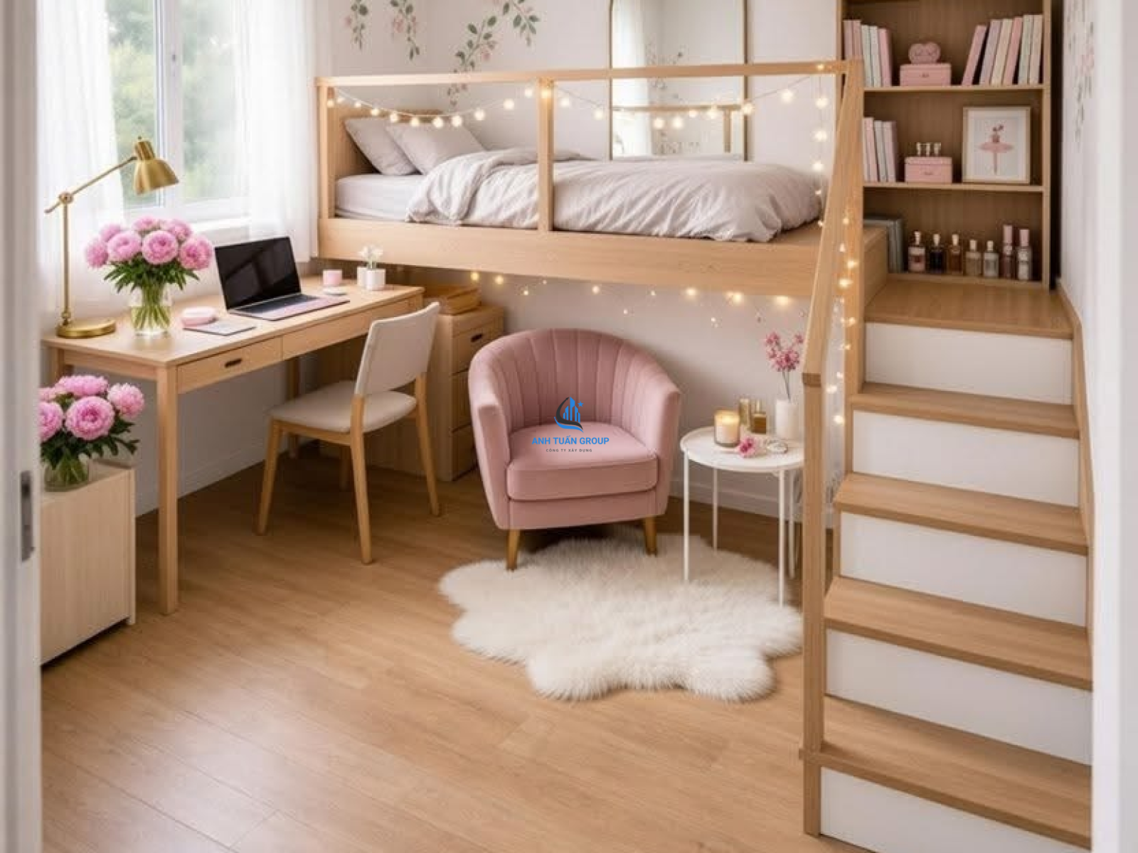 Thiết kế thi công nội thất nhà phố tại quận Tân Bình