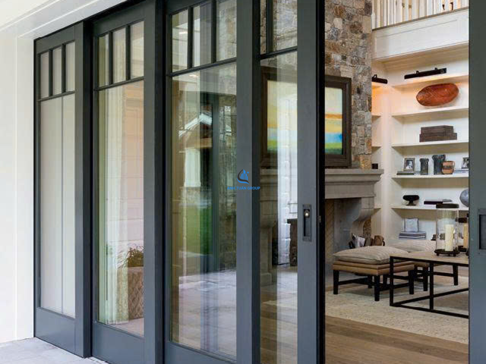 Thi công cửa kính cường lực quận 10 TP HCM