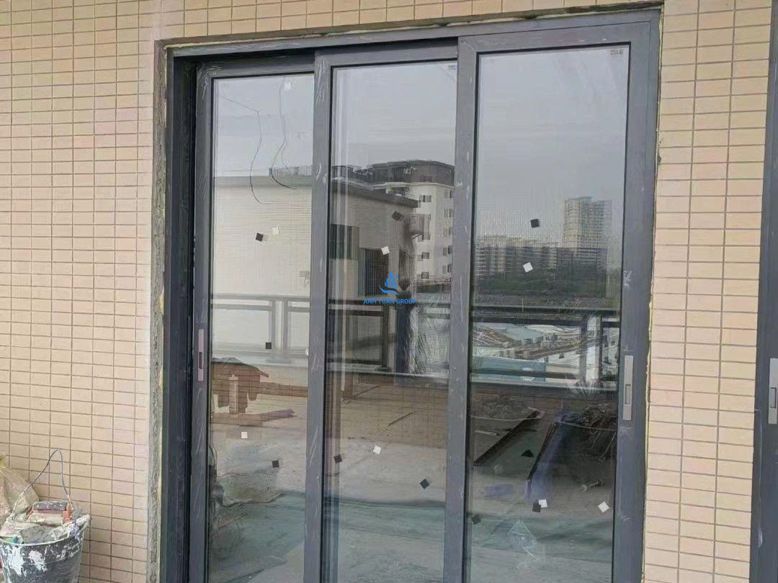 Thi công cửa nhôm kính Bình Chánh TP HCM