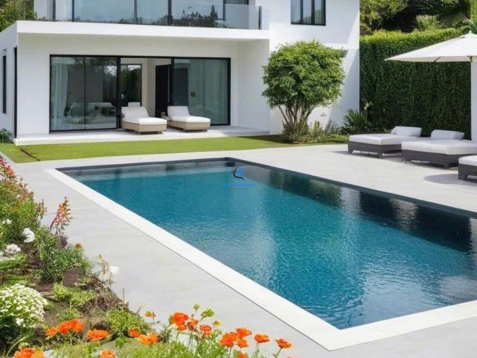Hồ bơi gia đình tại Bình Tân TP HCM