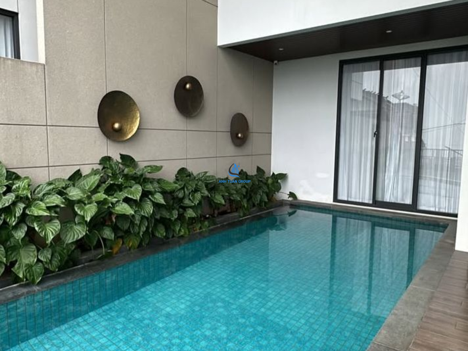 Hồ bơi gia đình tại quận 4 TP HCM