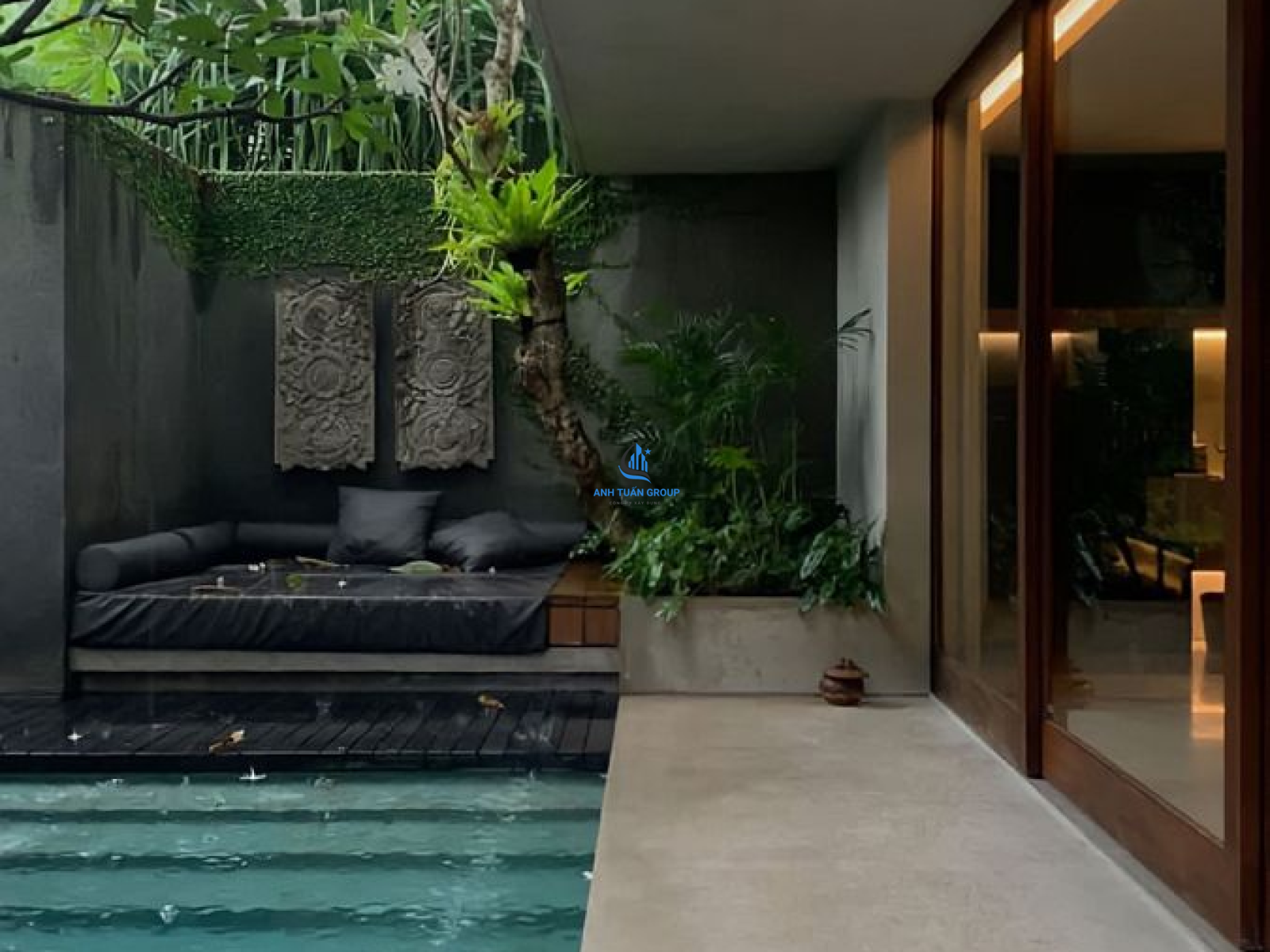 Hồ bơi khách sạn tại Tân Bình TP HCM