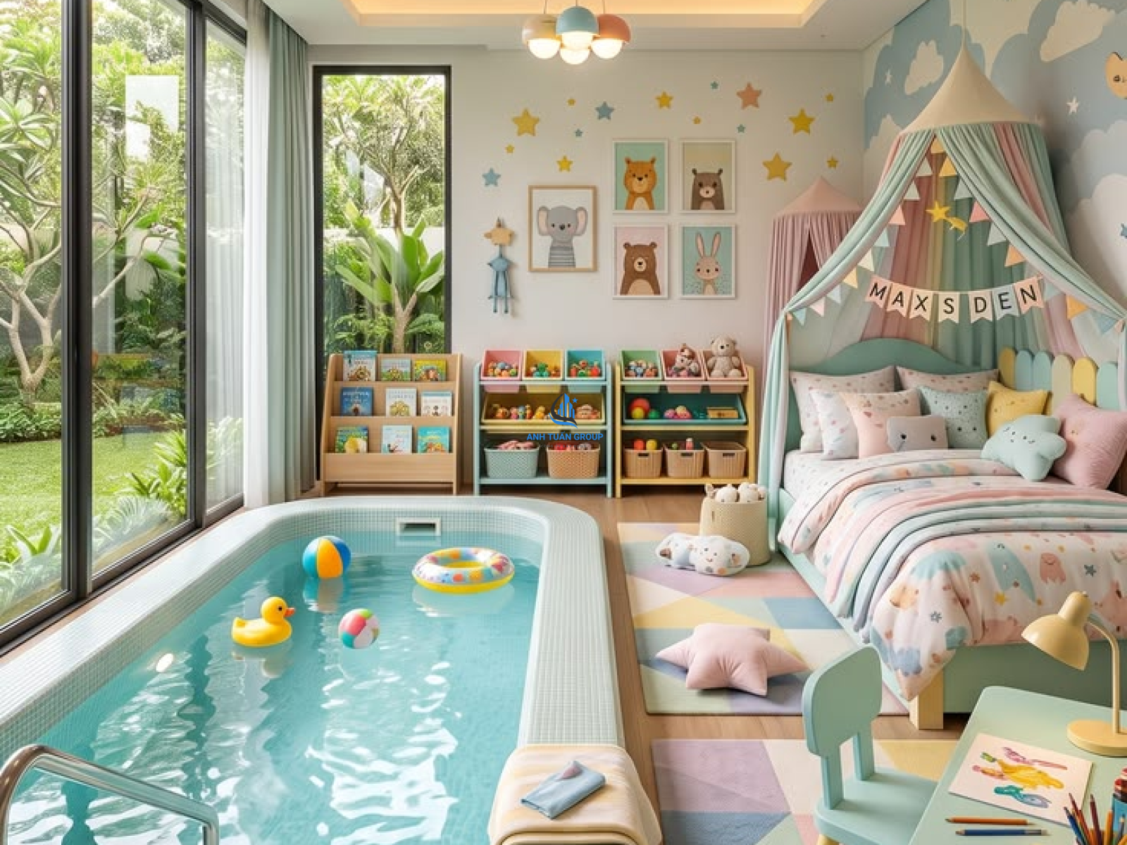 Hồ bơi trẻ em tại Bình Chánh TP HCM