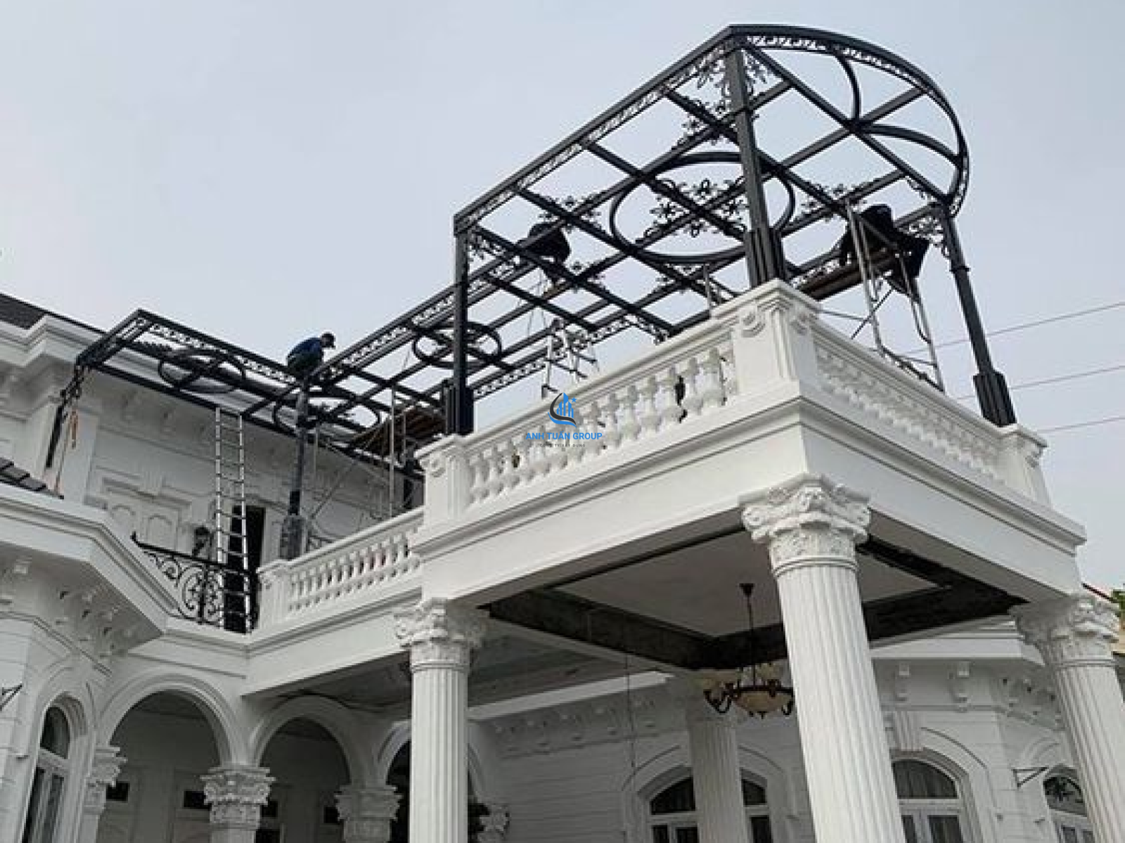 Mái Kính Cường Lực Tại Quận 3