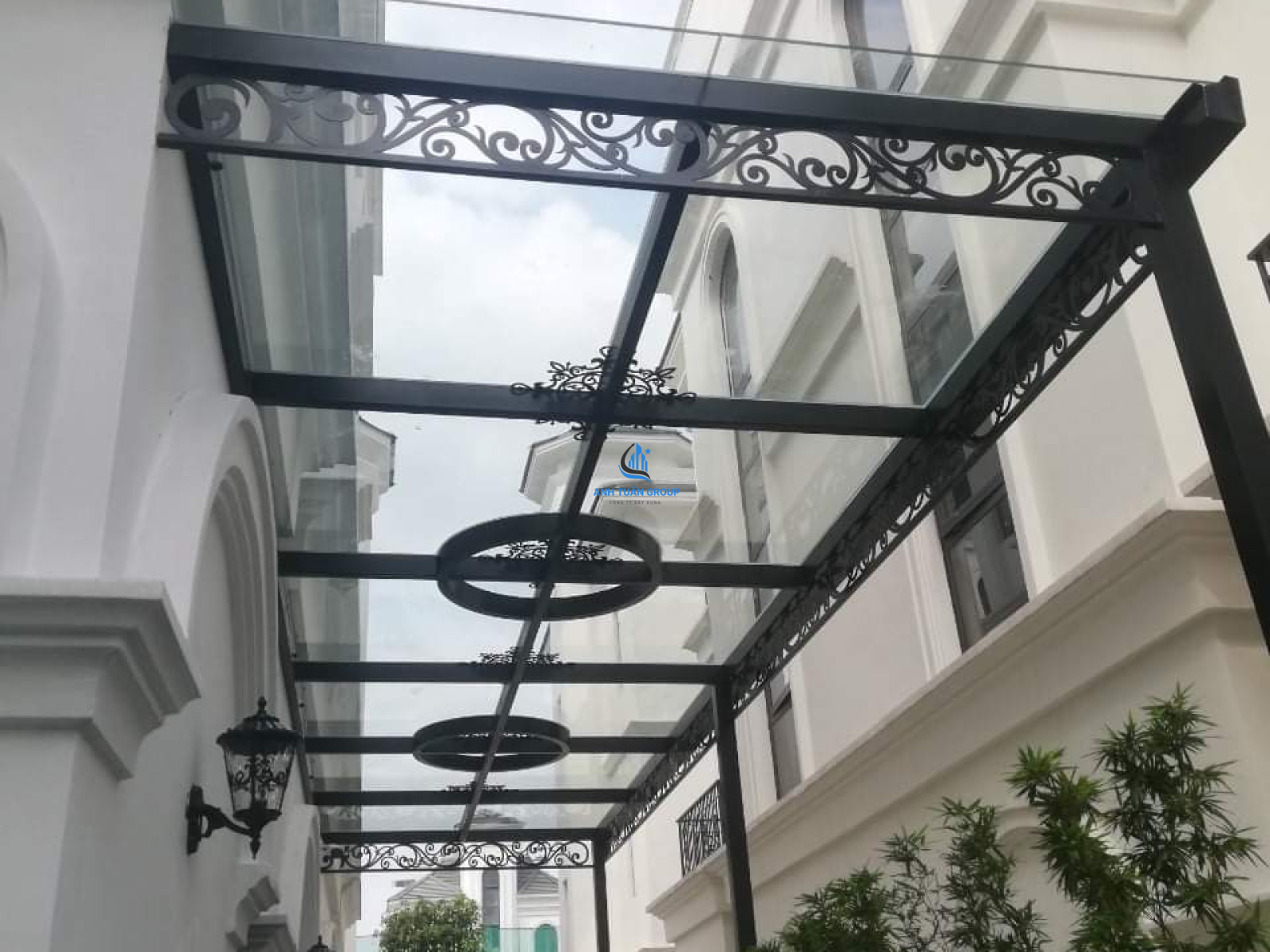 Làm mái che kính tại quận 1