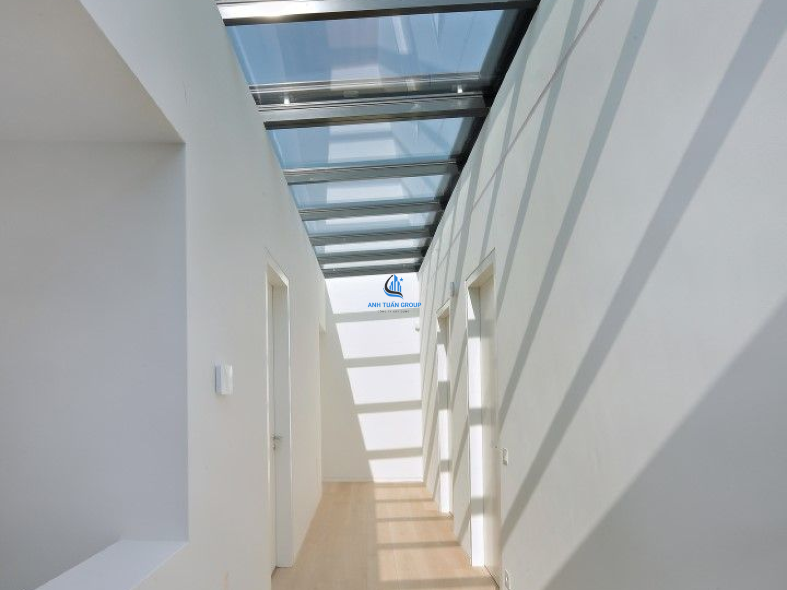 Mái kính cường lực Thủ Đức