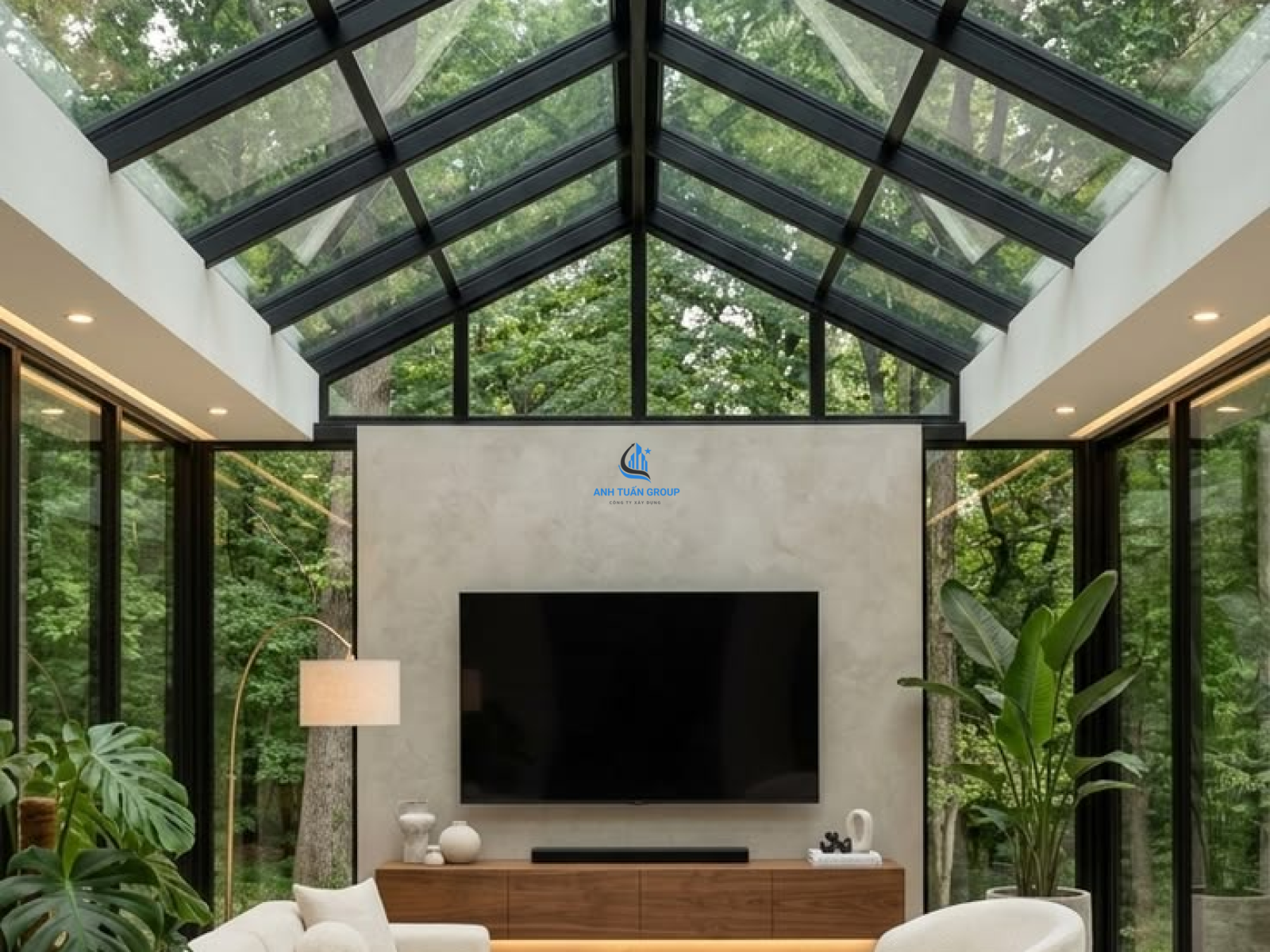 Thi công kính cường lực tại quận 12 TP HCM