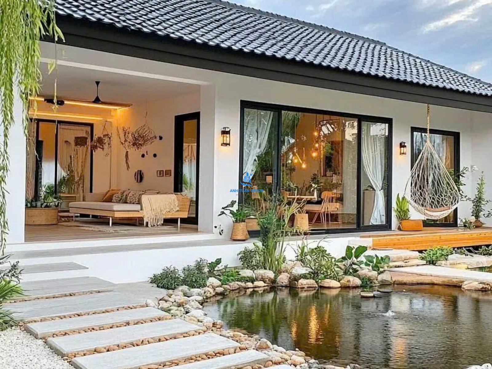 Thi công lắp đặt nhà bê tông đúc sẵn tại Long An