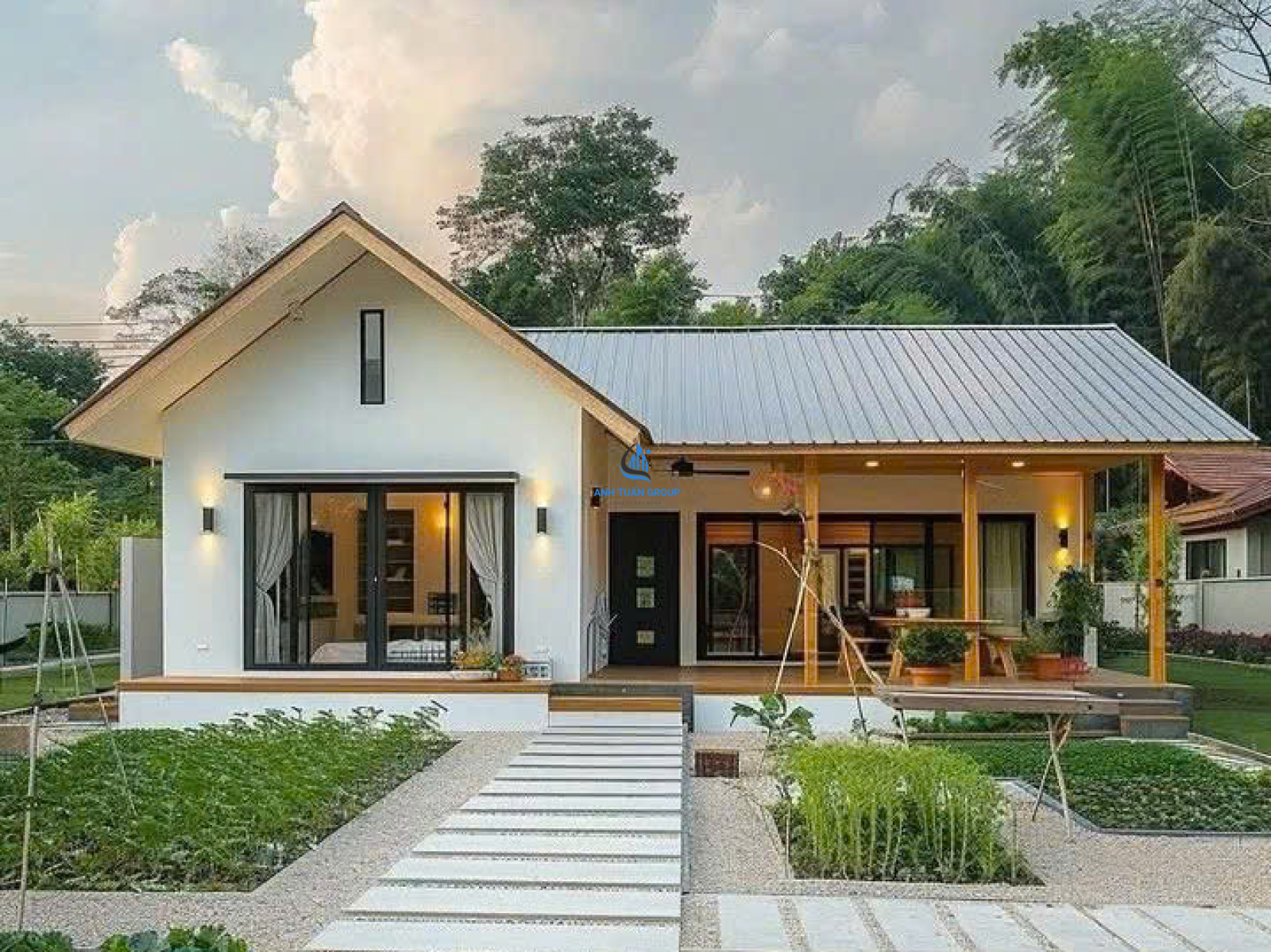 Thiết kế thi công nhà bê tông nhẹ đúc sẵn tại An Giang
