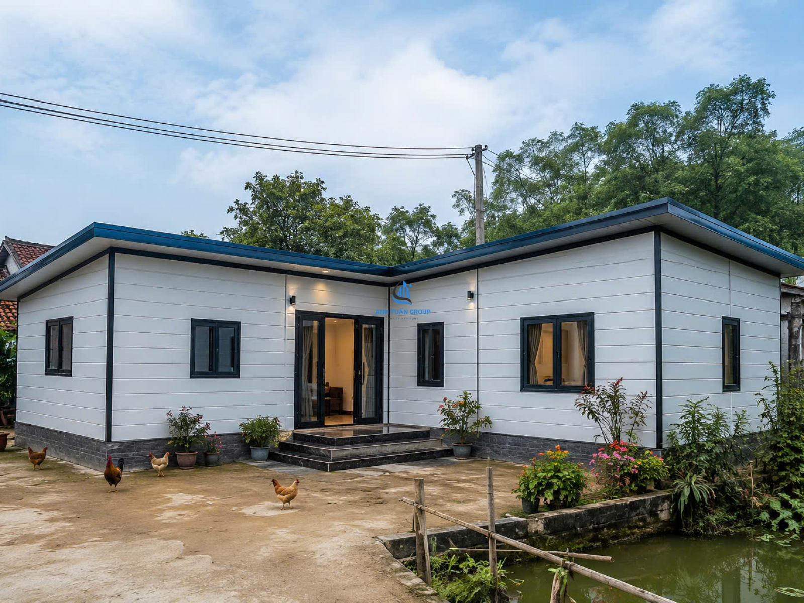 Nhà lắp ghép tại Kiên Giang