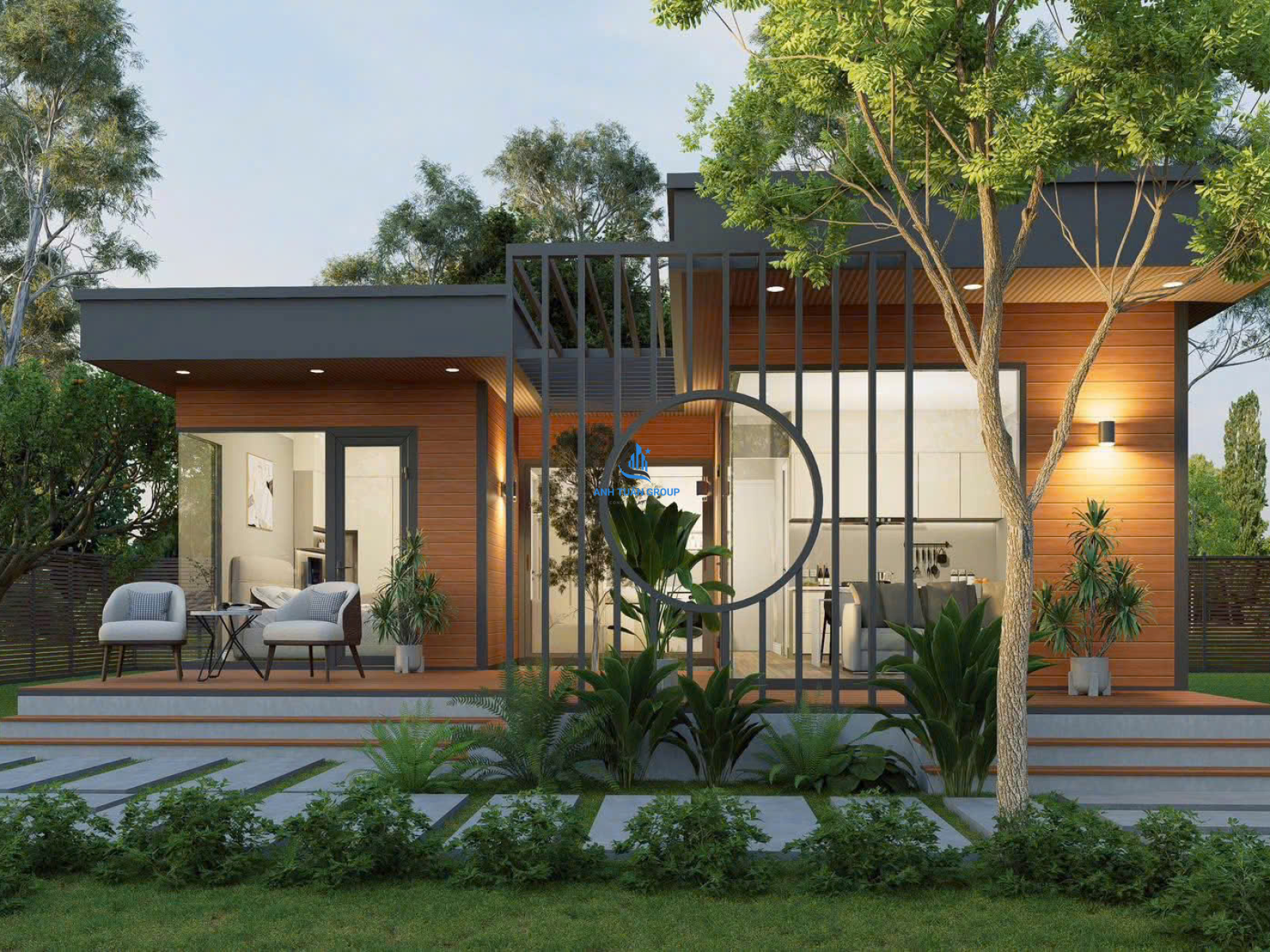 Mẫu nhà vườn nghỉ dưỡng tại TP HCM
