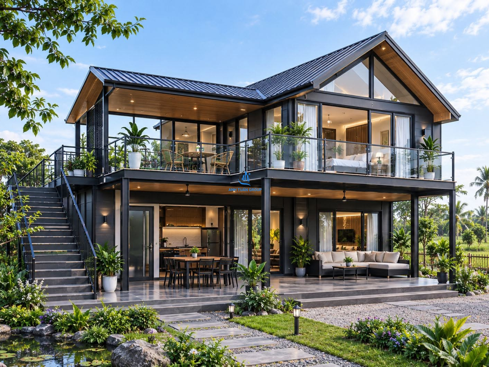 Các loại móng sử dụng cho nhà lắp ghép panel